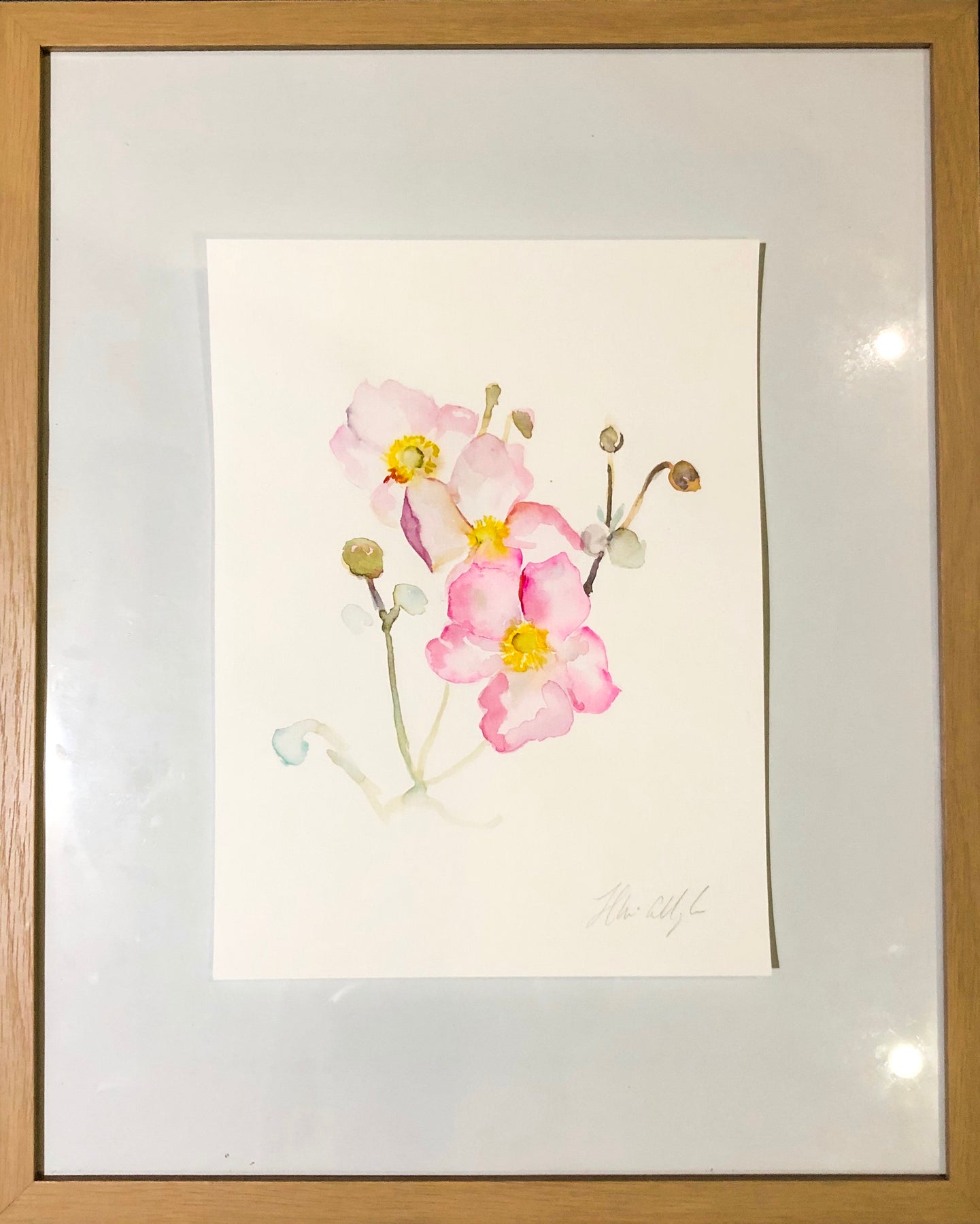 Watercolour Without Frame Japanese Watercolor Painting On Paper