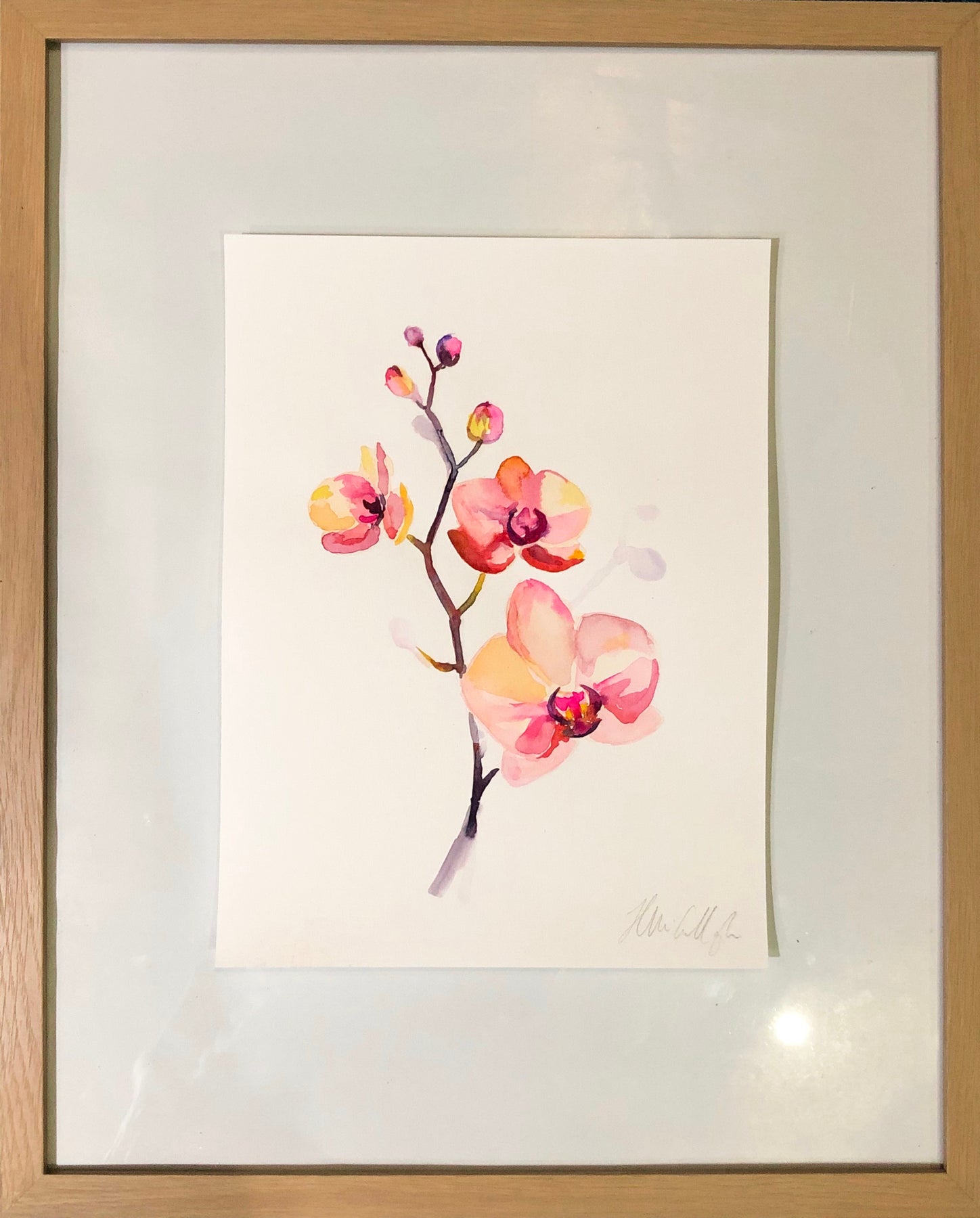 Neon Orchid – Helen McCullagh Art